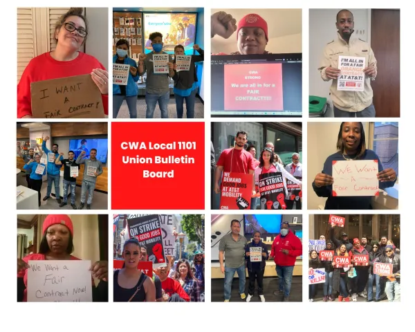 Union bulletin board ATT