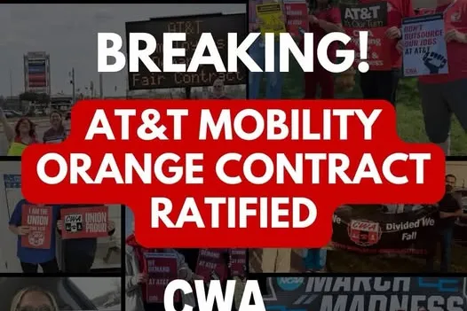 ATT mobility contract ratified